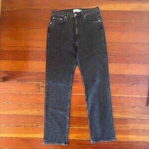 Other Stories Favourite Cut High Rise Black Jeans Excellent Condition SIZE 30